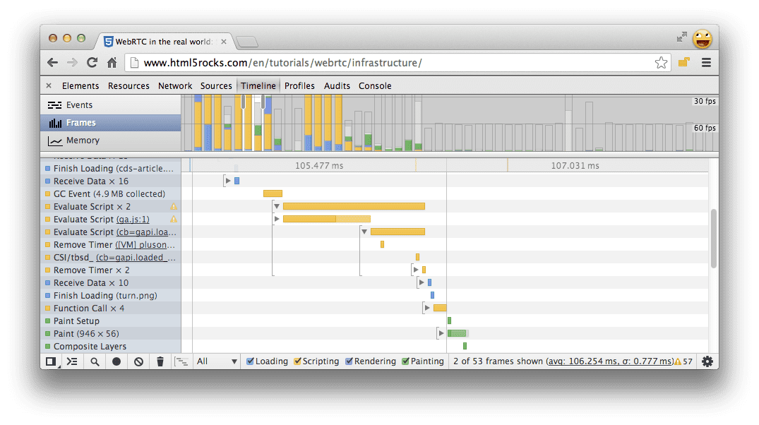 Old timeline.