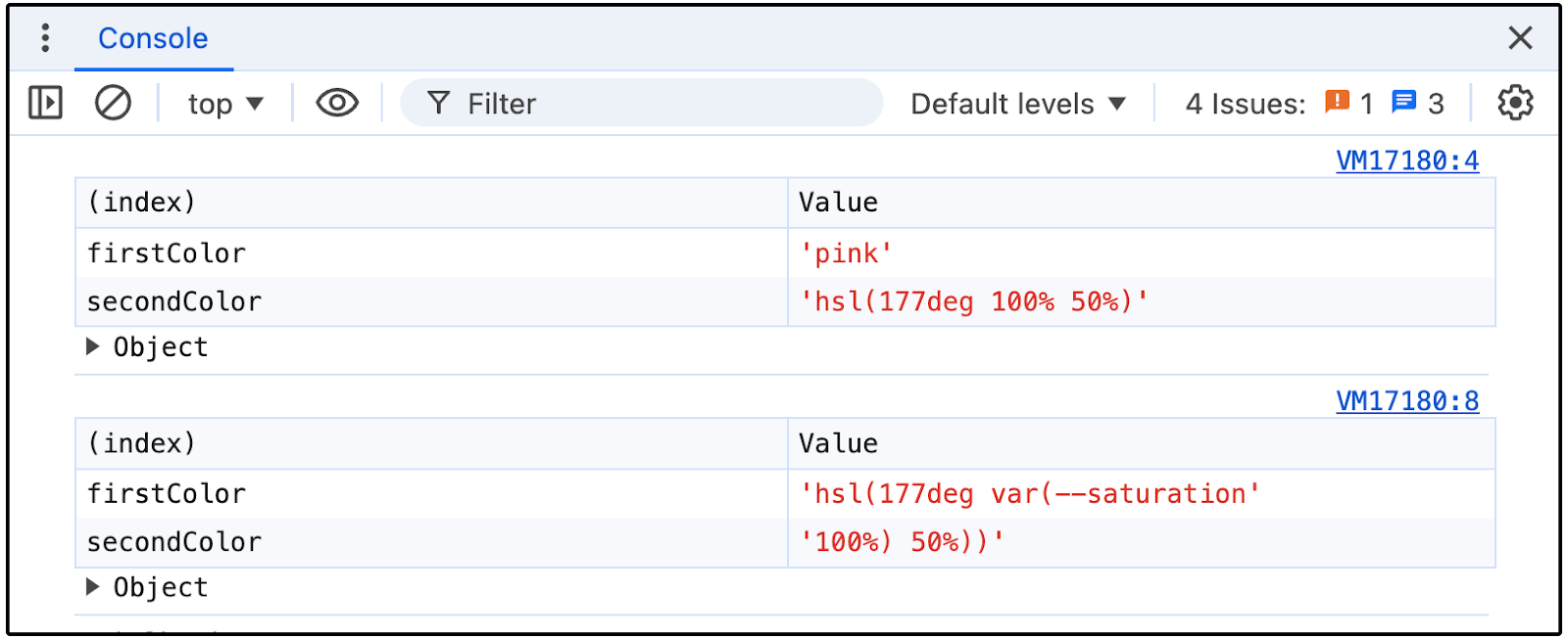 Match result for the color-mix function.