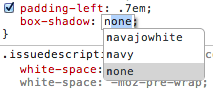 box-shadow: none