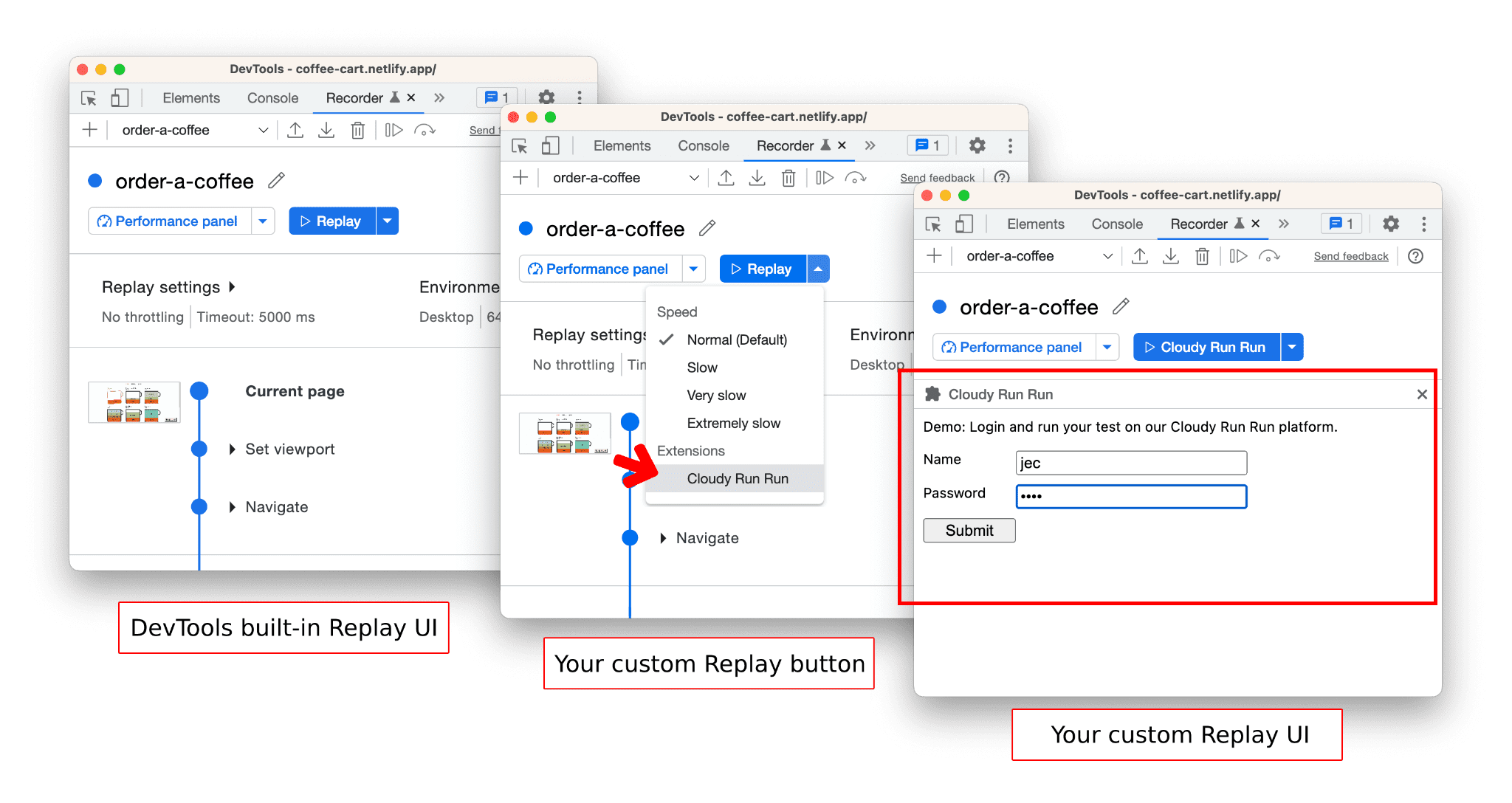 ブラウザ拡張機能を使用して、リプレイの利便性を高めましょう。