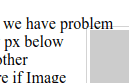 línea de texto superior que se muestra superpuesta a una imagen flotante