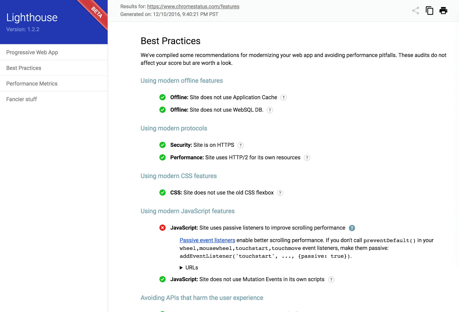 Stosuj sprawdzone metody dotyczące stron internetowych.