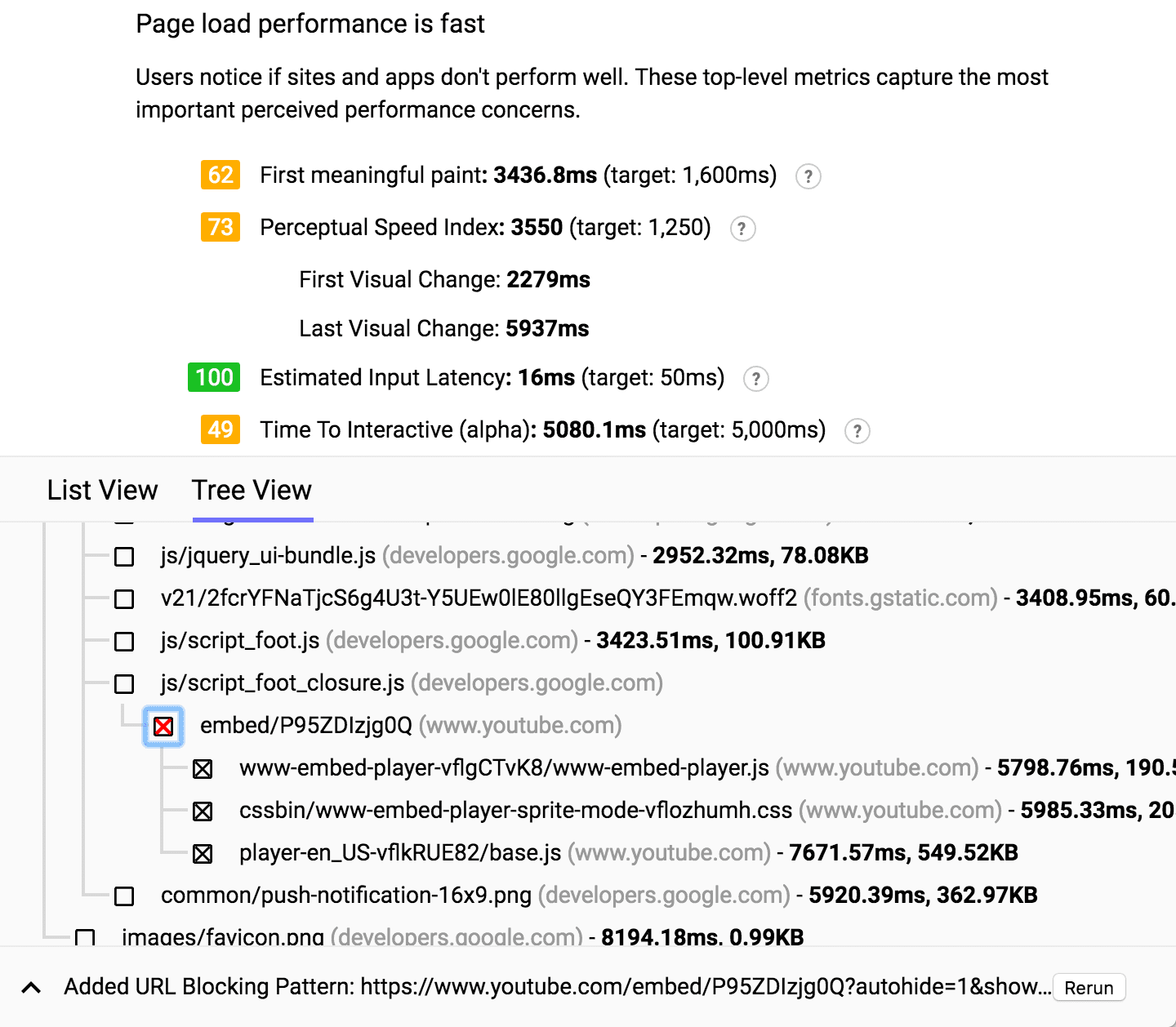 Activar o desactivar la configuración del tiempo de ejecución