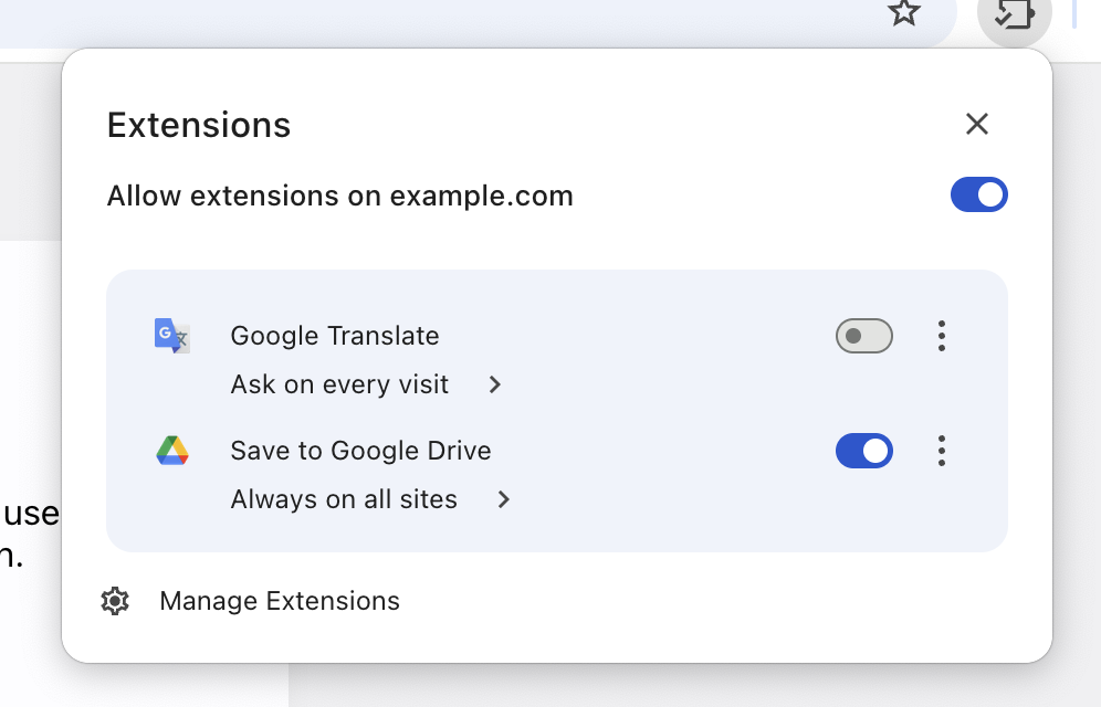 طراحی در حال انجام برای منوی برنامههای افزودنی جدید