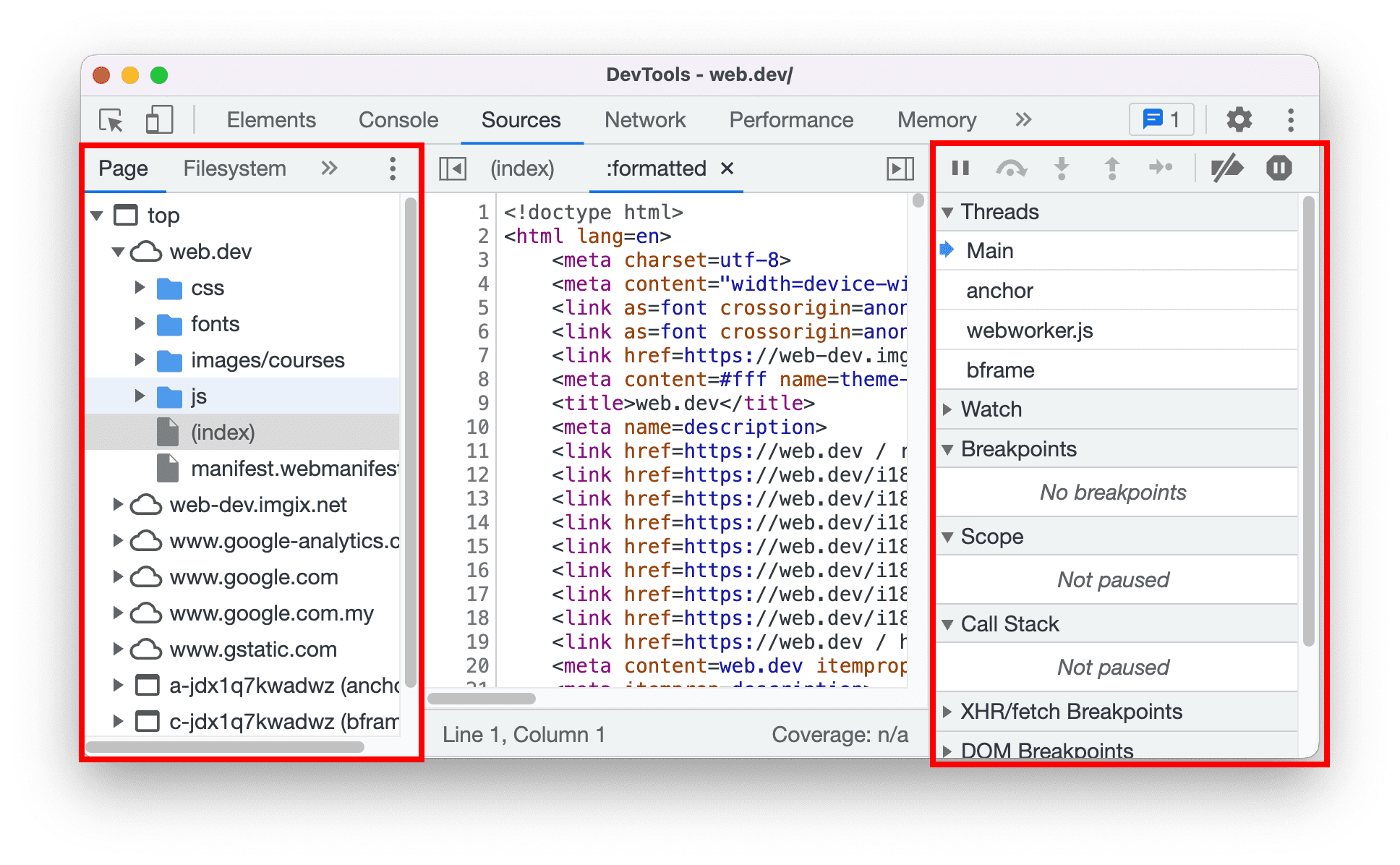 Nouveaux raccourcis clavier pour le panneau &quot;Sources&quot;