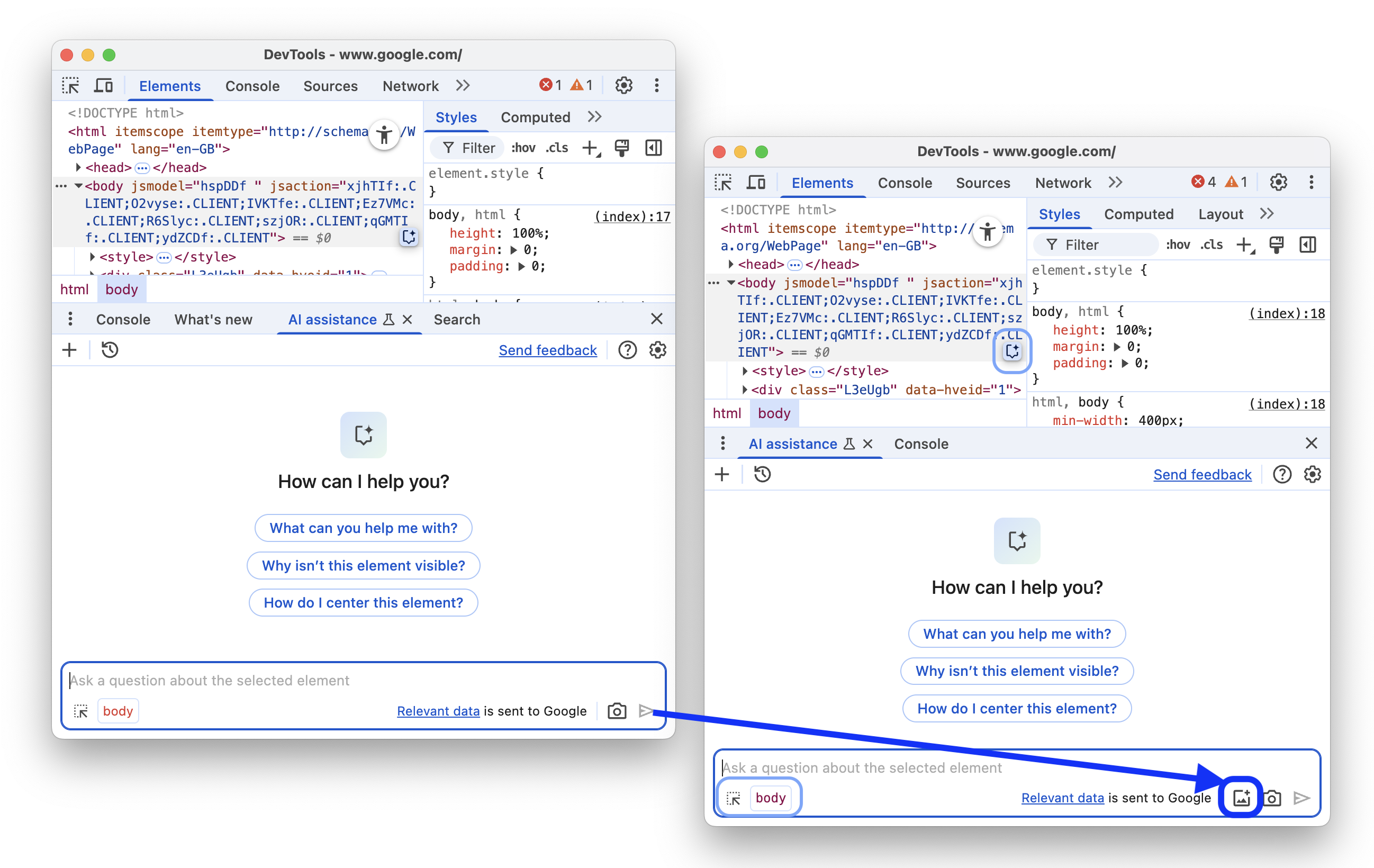 يمكنك تحميل أي صور قبل وبعد التعديل.