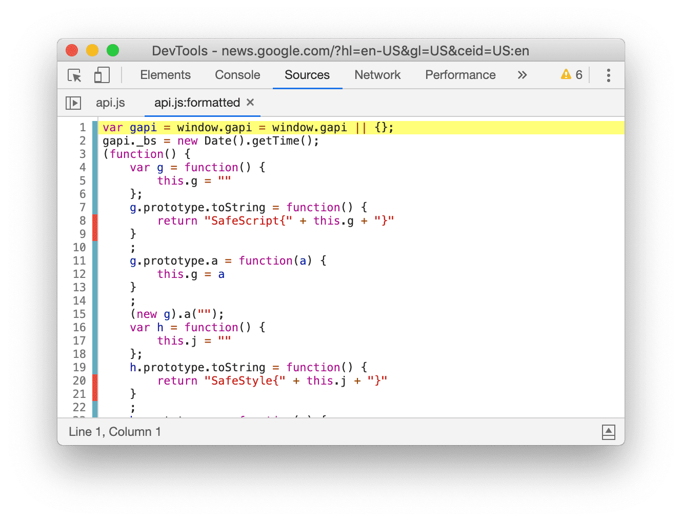 دادههای پوشش در پنل منابع.