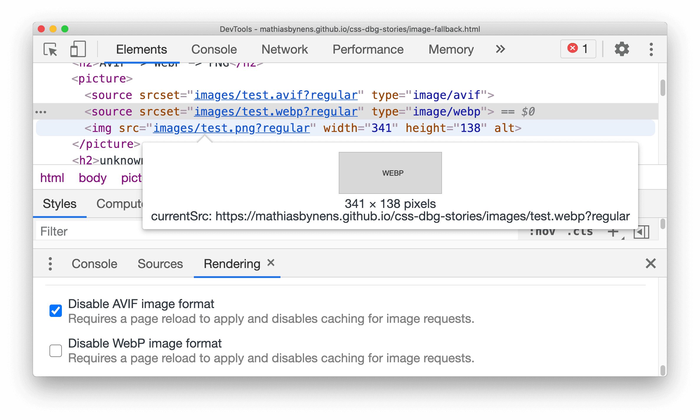 انواع تصویر را تقلید کنید