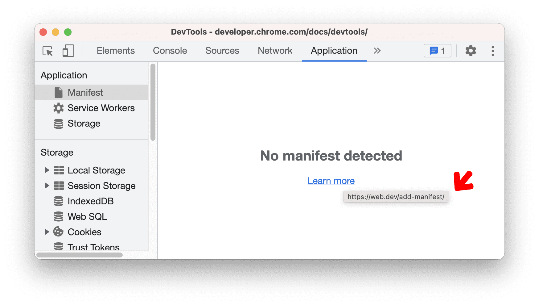 DevTools-tooltips