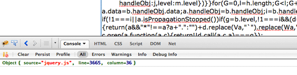 ตัวอย่างไลบรารีการแมปแหล่งที่มา Mozilla JavaScript ในสถานการณ์จริง