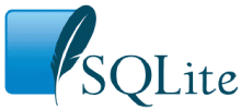 Logotipo do SQLite.