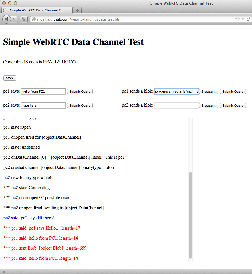 Firefox DataChannel-screenshot