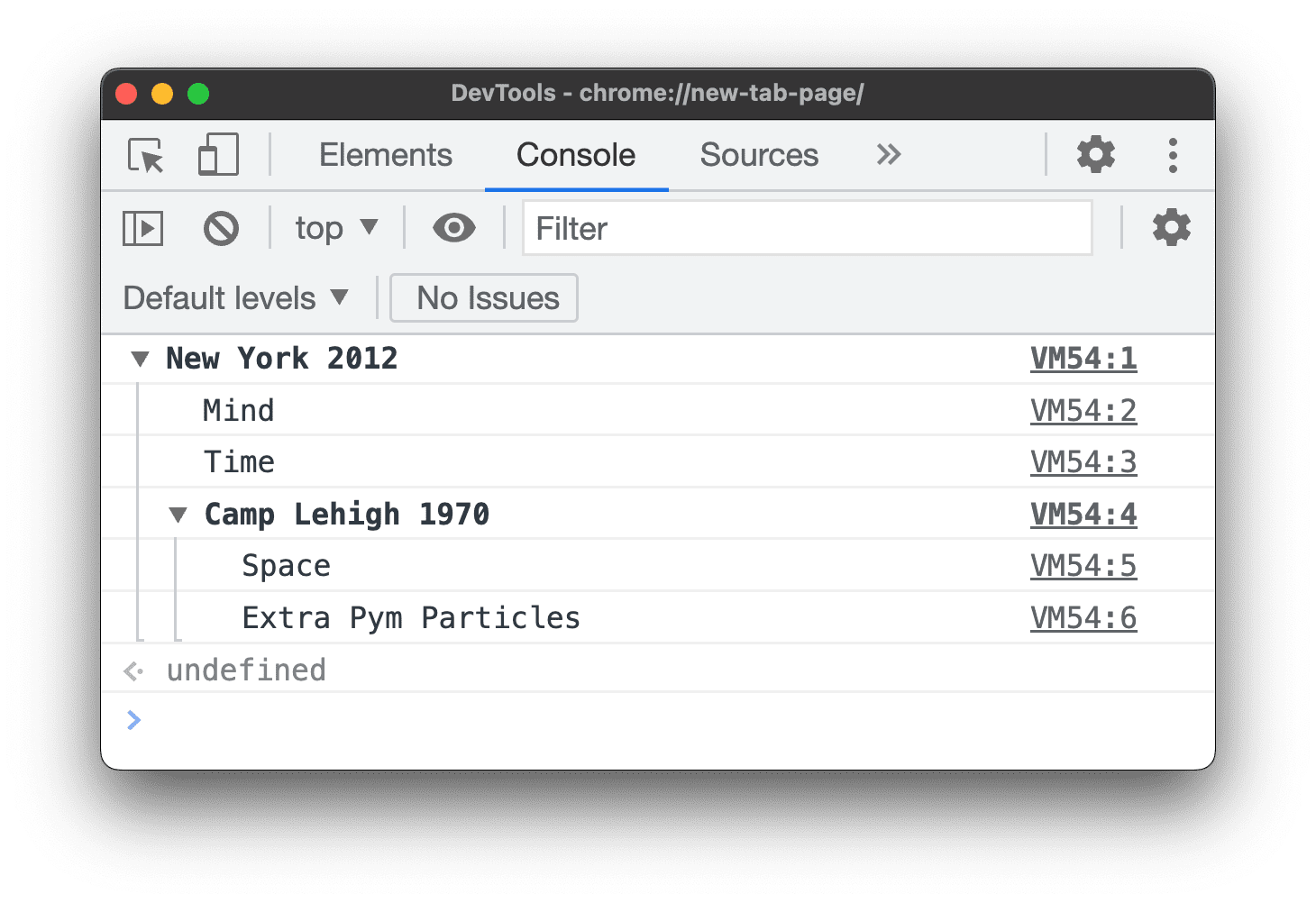 控制台 API 参考文档 | Chrome DevTools | Chrome for Developers