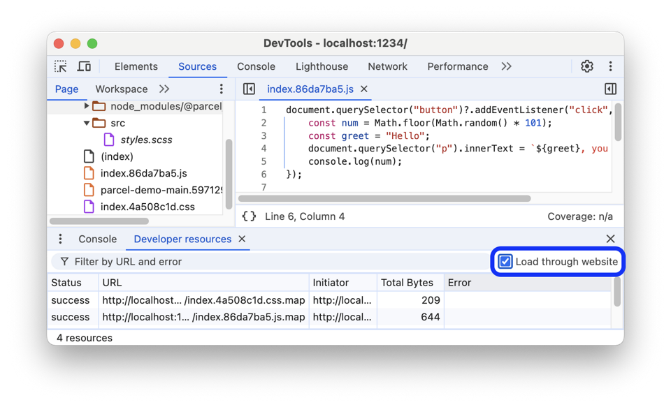 开发者资源：查看和手动加载源代码映射 | Chrome DevTools | Chrome for Developers