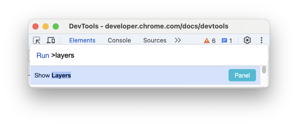 Command Menu with