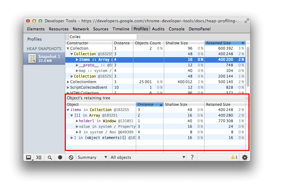 מרחק מהשורש