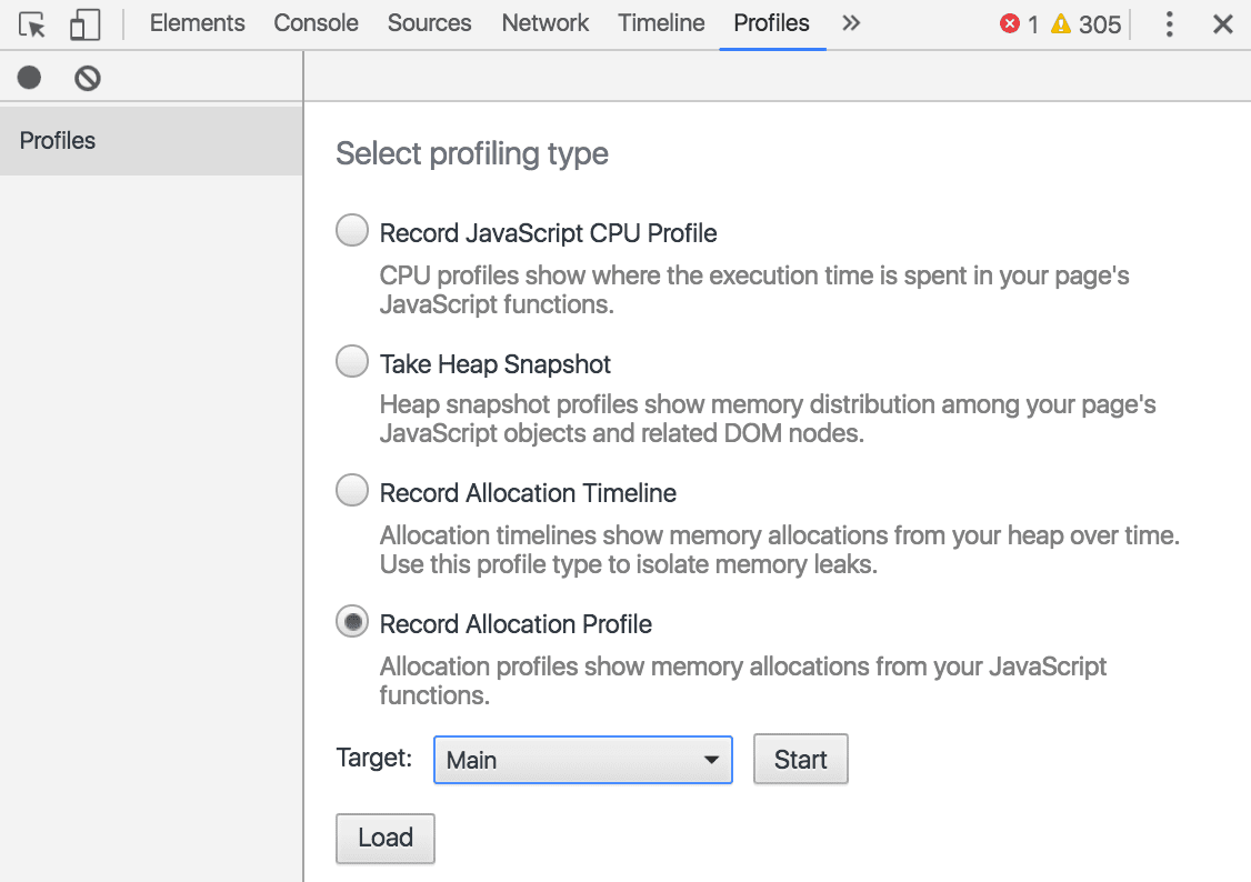 Record Allocation Profiler