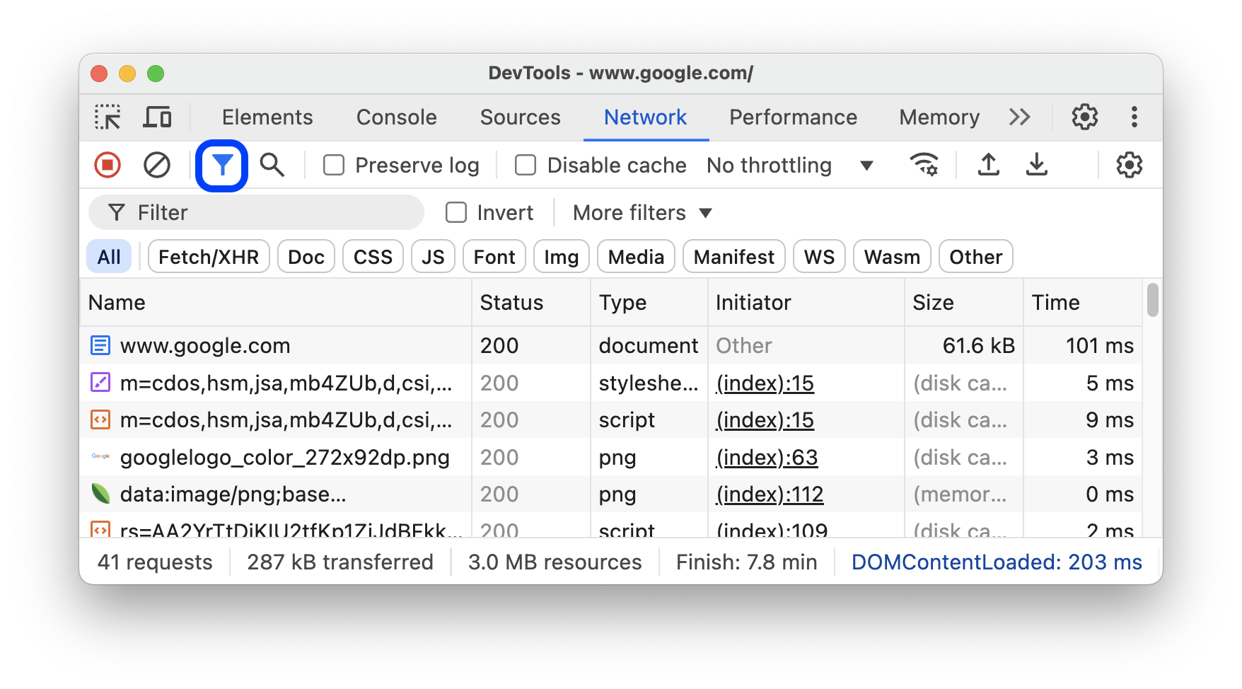 “隐藏过滤条件”按钮。