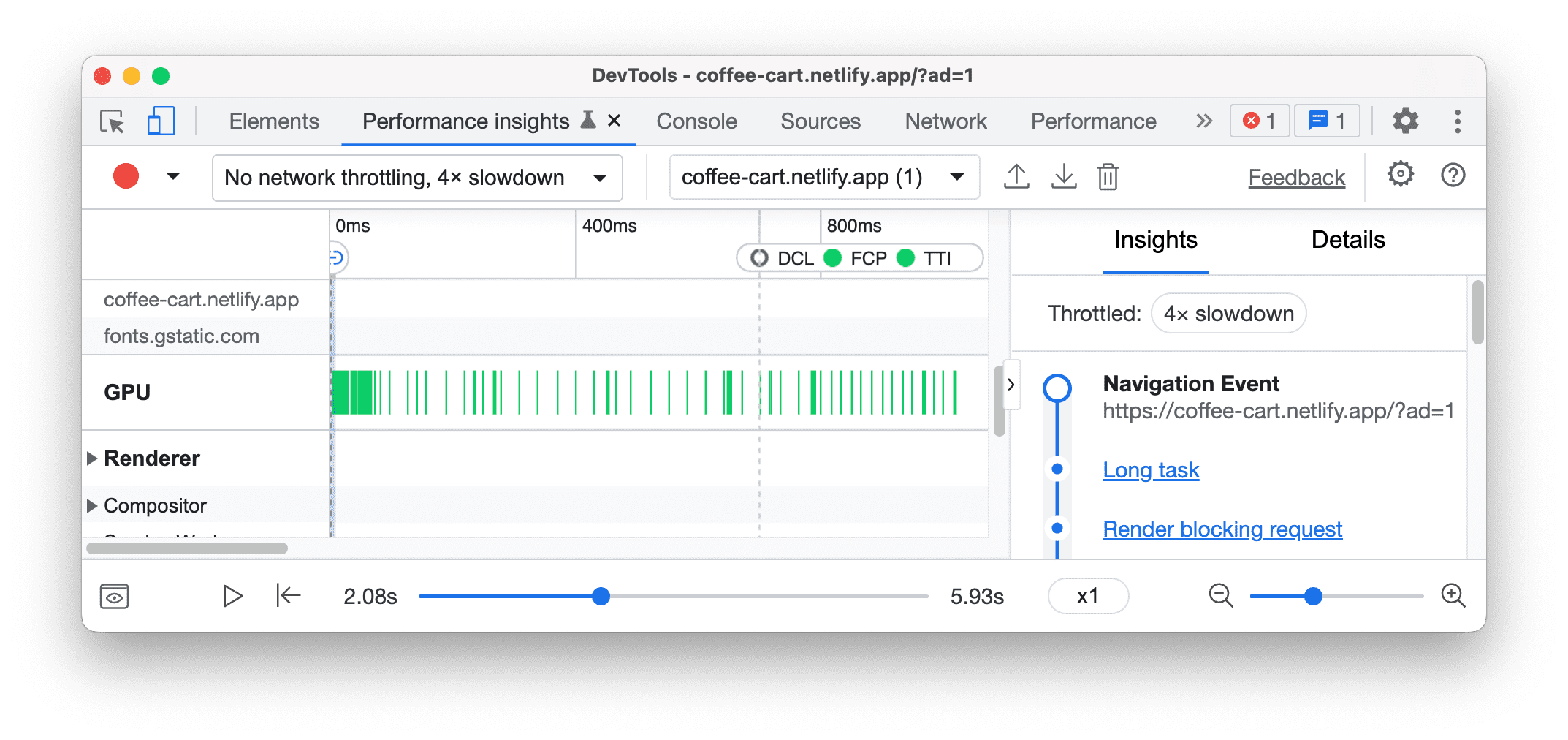 ดูกิจกรรมของ GPU