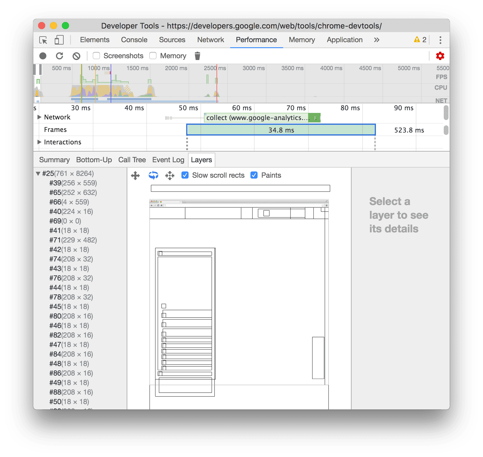 Tab {i>Layers<i}.