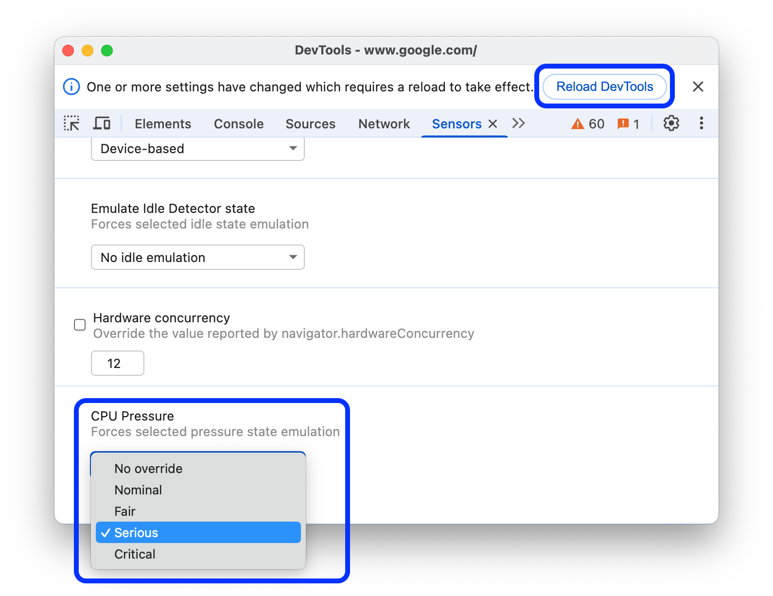 Emuleert 'serieuze' CPU-druk.