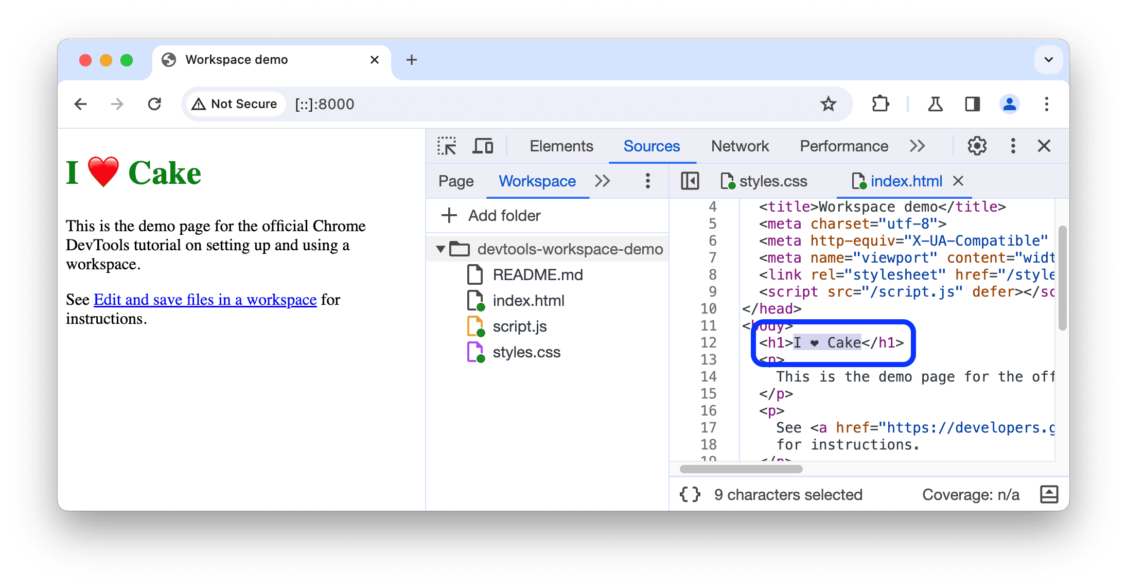 تغيير لغة HTML من لوحة &quot;المصادر&quot;