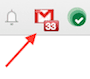 A screenshot of the Google Mail Checker extension