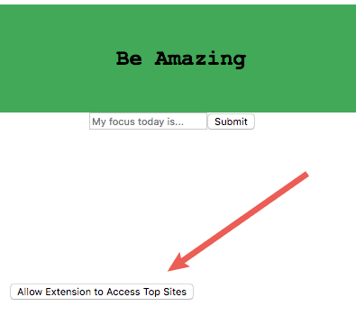 Een extensieknop waarmee u extra functies kunt gebruiken.
